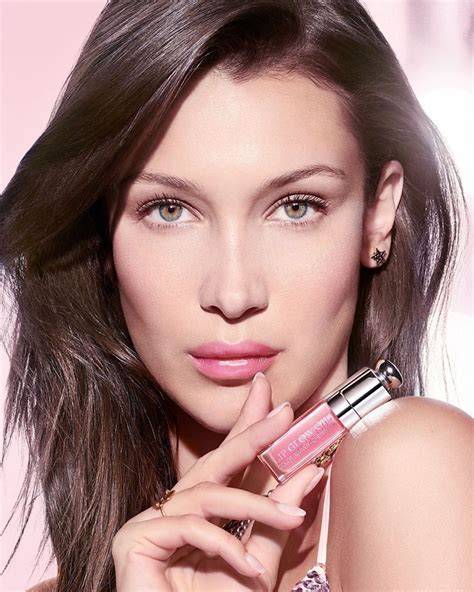 color of dior addict lip gloss on bella hadid|Dior lip gloss oil review.